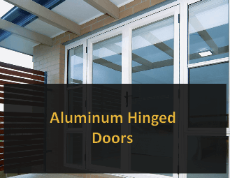 Aluminum Hinged Doors